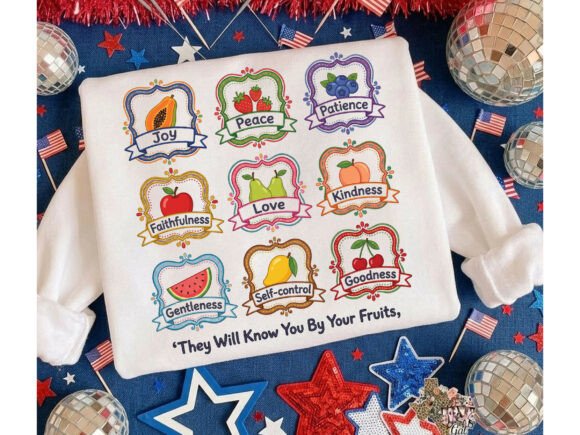 Download Biblical Fruits Message Tshirt Design - Tshirt Collection
