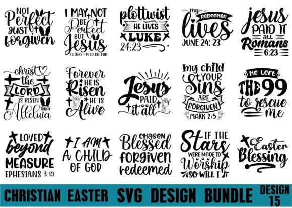 Download Christian Easter Svg Design Bundle - Easter svg design Collection