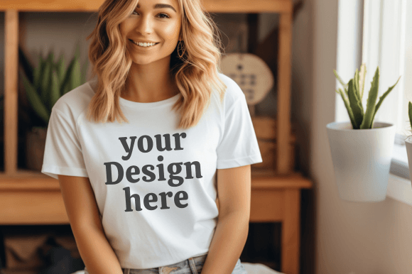Download Easter Tshirt Mockup Bella Canvas Mockup - Tshirt Collection