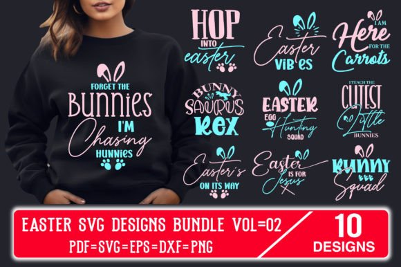 Download Easter SVG Designs Bundle Vol=02 - Easter svg design Collection